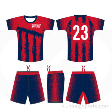 voetbalshirt op maat gemaakte voetbalshirt set voetbalkleding